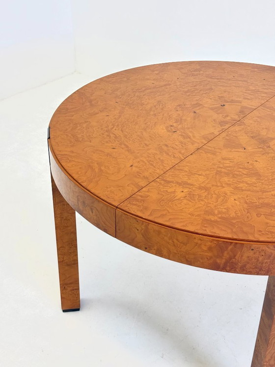 Image 1 of Vintage root wood round dining table by Grange