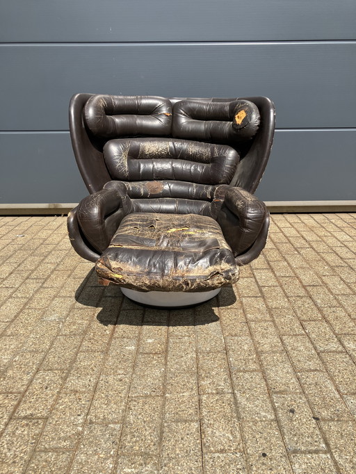 Originele 1e editie Joe Colombo Elda Chair