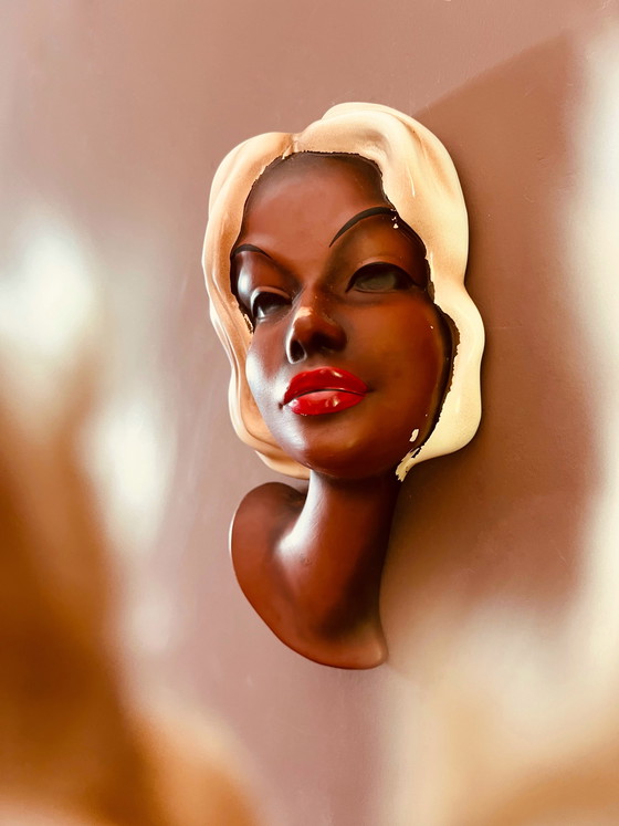 Image 1 of Escultura mural de Cortendorf de la década de 1950 (Marilyn Monroe)