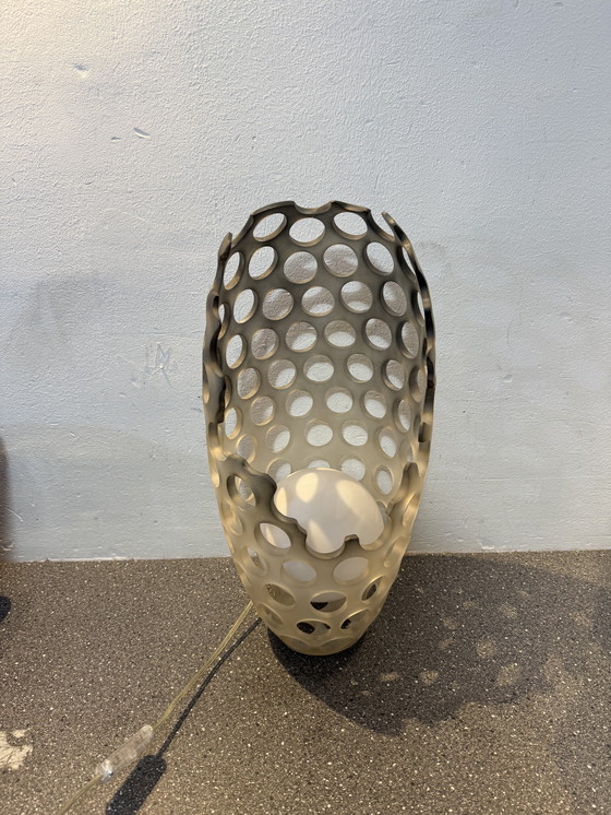 Image 1 of Vintage egg lamp abstract Brand Zijstra 90s Netherlands