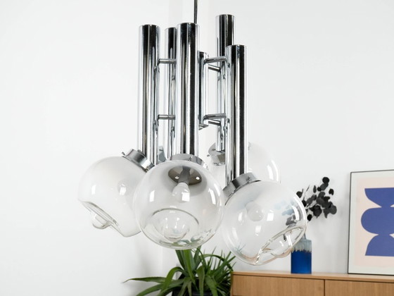 Image 1 of Chandelier, Italian design, 1970s, manufactured in Italy