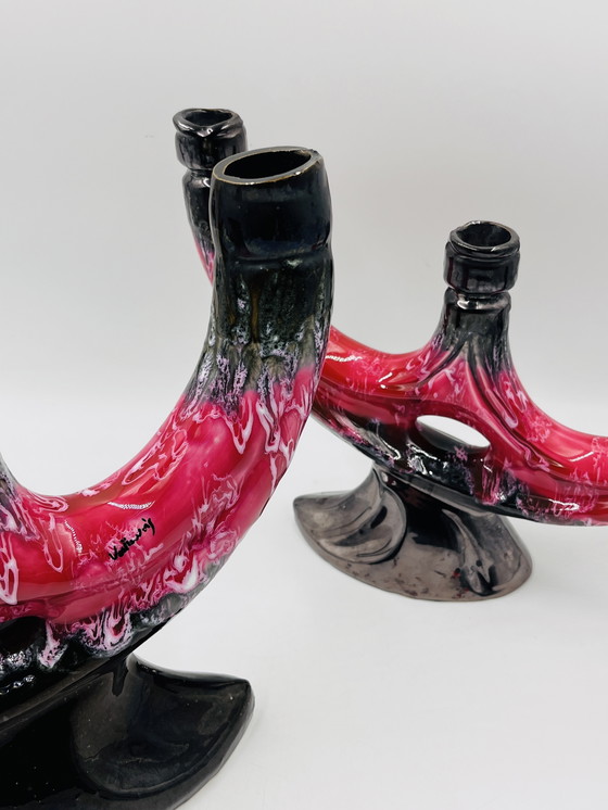 Image 1 of Par de candelabros Vallauris de Marius Giuge