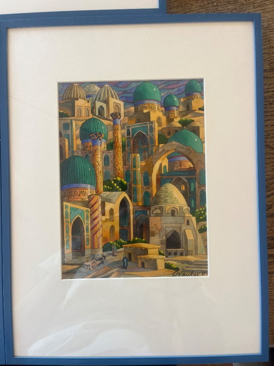 3 Paintings by Vasily Ovsyukov – Paintings & Drawings, Other (photo 2 of 5)