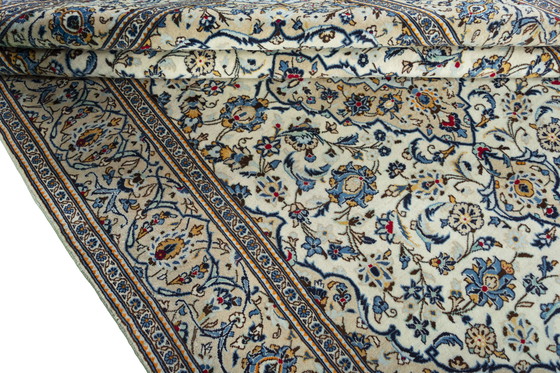 Image 1 of Sughero Kashan annodato a mano – 293 x 203 cm