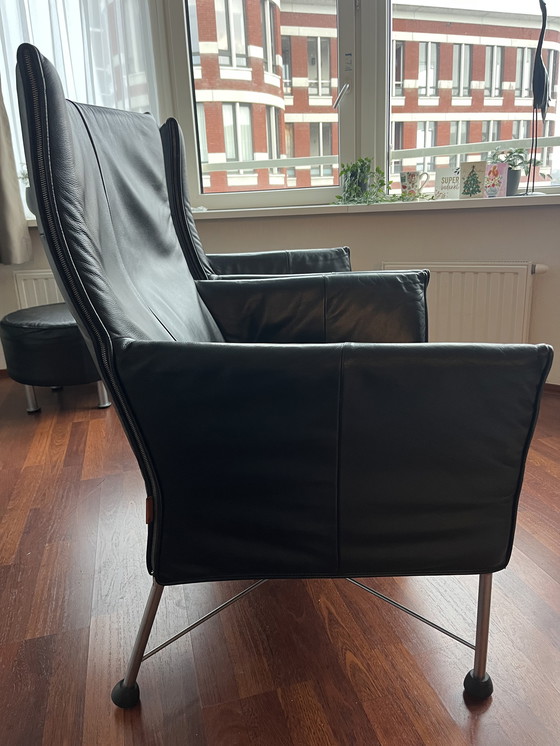 Image 1 of 2 x Montis Charly zwart leder