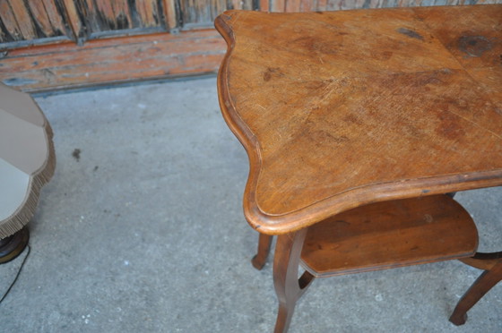 Art Nouveau Bentwood Side Table, 1920s (photo 5 of 7)