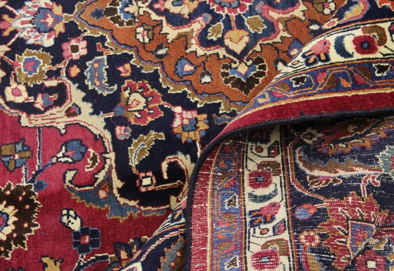 Image 1 of Original Perserteppich Keschan,Kashan Rot 323 x 250 cm Top Zustand Klassik Alt