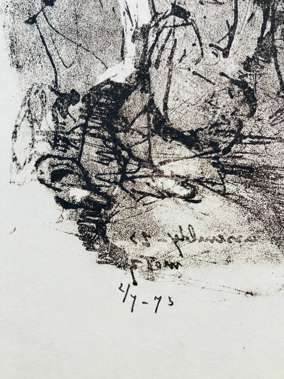 Image 1 of Wim Motz - Litografia d'epoca - Ristampa 1975