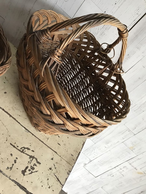 Cesti in vimini, anni '60, set di 2 – Oggetti decorativi (photo 7 of 10)