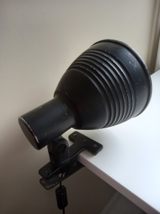 Lampada a morsetto vintage industriale Targetti Sankey – Lampade da tavolo, Aluminium, Metal (photo 4 of 10)