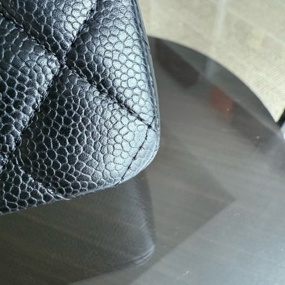 Image 1 of Chanel Classic Flap Small - Caviar 23CM Quilted Black Gold Hardware