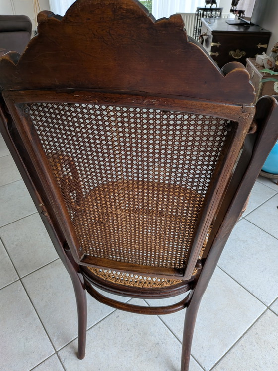 An Anieke Fischel Niemes Vienne Boheme Chair – Armchairs, Wicker, Wood (photo 7 of 9)