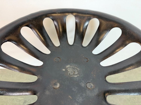 Image 1 of Vintage industriële draaistoel, jaren 1950