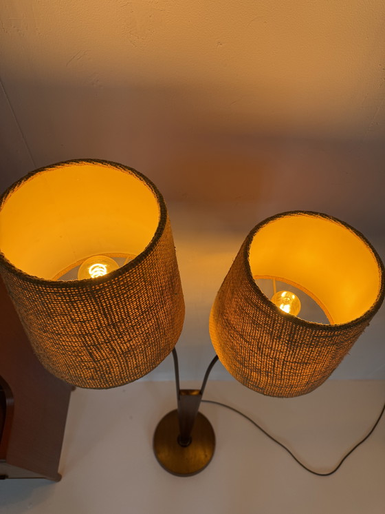 Image 1 of Vintage teak floor lamp '60