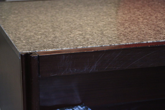 Image 1 of Angelo Mangiarotti 4D Coffee Table for Molteni, Italy 1960s