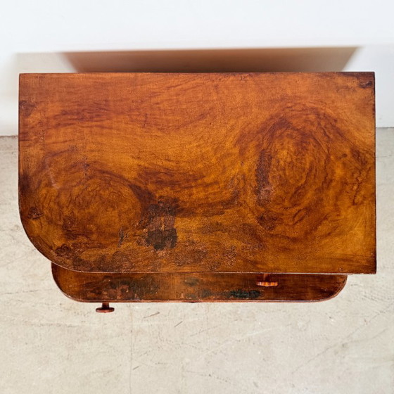 Image 1 of Set of Art Deco bedside tables with Bakelite handles