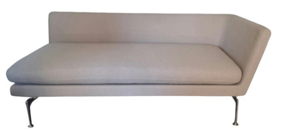 Image 1 of Vitra Suita Chaise Lounge di Antonio Citterio – Divano di design originale – Beige – 170 cm