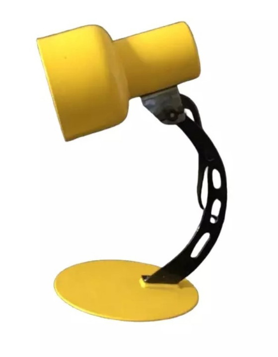 Image 1 of Lampada vintage Richard Essig – Metallo giallo – Anni '70/'80 – Design industriale