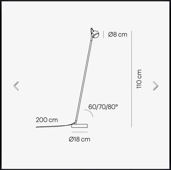 Image 1 of Falling Star LED-Stehleuchte von Tobias Grau
