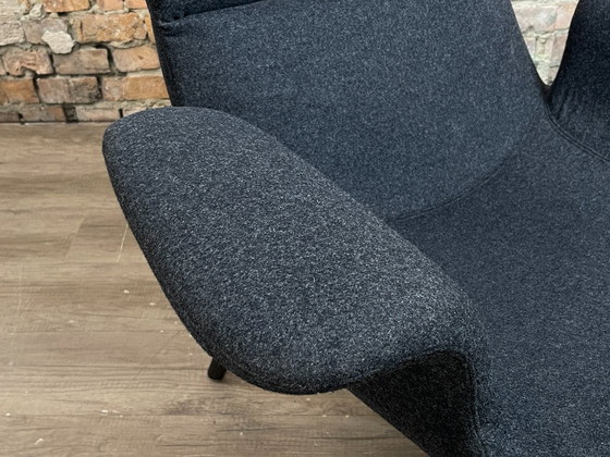 Moroso Longwave Armchair – Anthracite | Diesel Creative Team – Textile, Wood (photo 13 of 16)