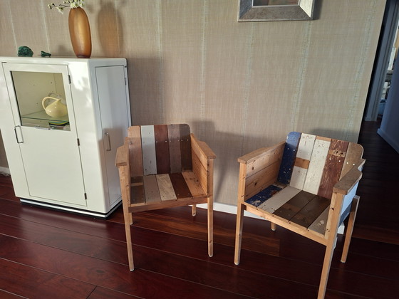 Image 1 of Piet Hein Eek Schalenstühle