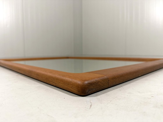 Image 1 of Silkeborg XL teak wall mirror, Denmark