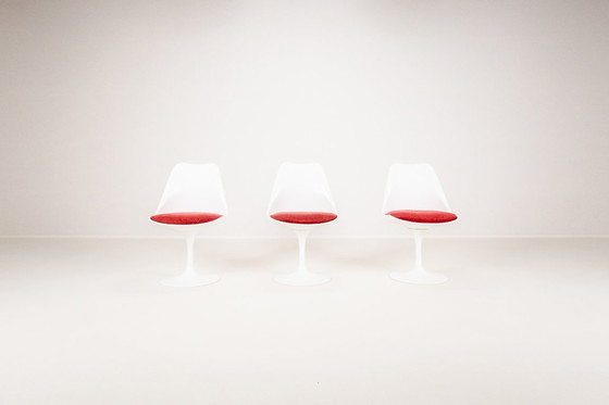 Image 1 of Set of 6 Tulip Dining Chairs by Maurice Burke for Arkana, England, 1960s