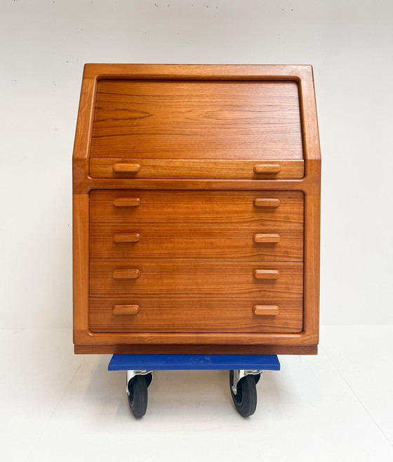 Image 1 of Teak Secretaire From Dyrlund, 1960'S