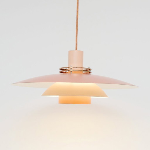 Orange Top Lamper lamp, Denmark, 1970s