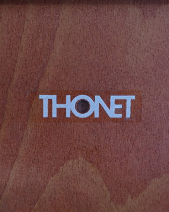 6x Chaises Thonet S320 Design Schneider & Böhme – Chaises de salle à manger, Metal, Wood, Modern (photo 15 of 16)