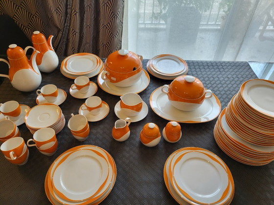 Image 1 of Servizio Heinrich Bavaria Età Spaziale Germania 1970 Set 73