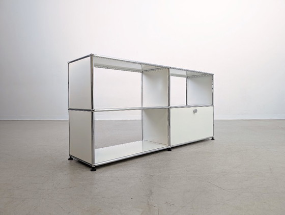 Image 1 of 5x Original USM Haller Sideboard 2x2 pure white chest of drawers sideboard