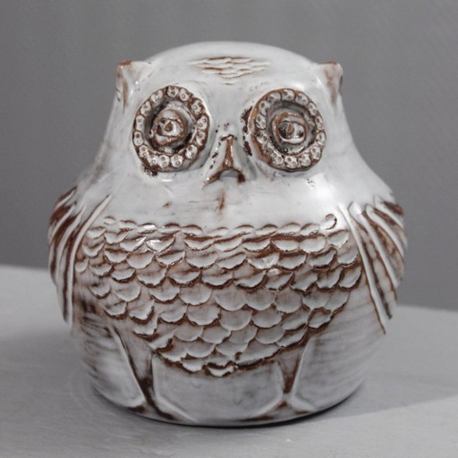 Robert Meynard in Avignon – Keramik-Eulenskulptur, um 1960