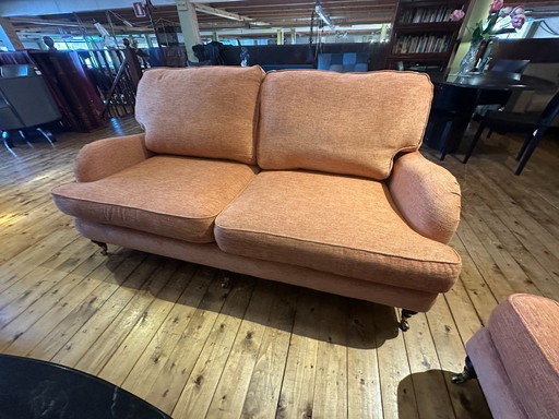 Parker Knoll sofas newly upholstered.