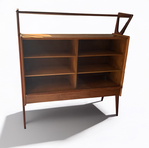 Meuble de bar Louis Paolozzi, années 1950