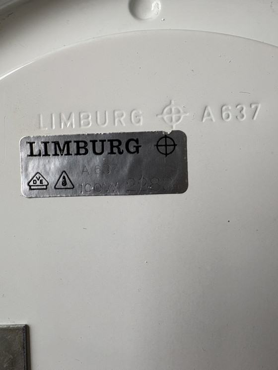 Image 1 of Vintage Glashütte Limburg - plafondlamp - A637