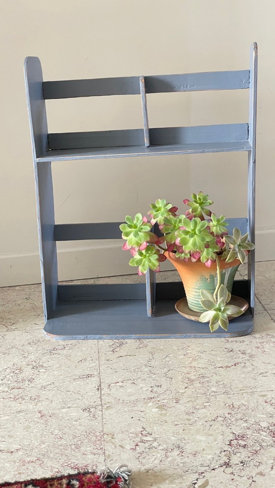 Image 1 of Antieke houten wandplank