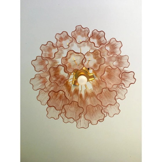 Image 1 of Lampadario Tronchi di Lusso in Vetro di Murano – Design Stile Venini