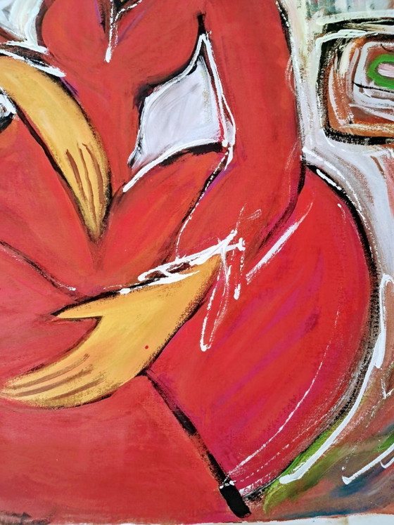 Image 1 of HRASARKOS - Seated Woman - Artist's Canvas