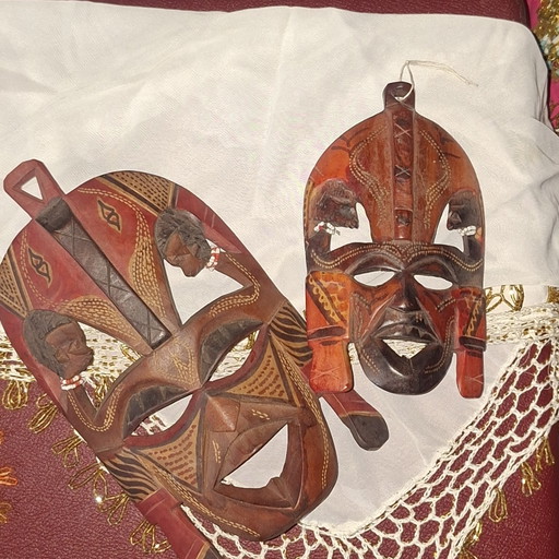 6 x Masques Africains 2