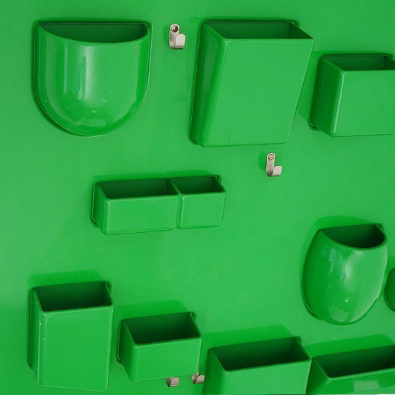 Image 1 of Organiseur mural vert « Utensilo » par Dorothee Becker-Maurer pour Design M, années 1970