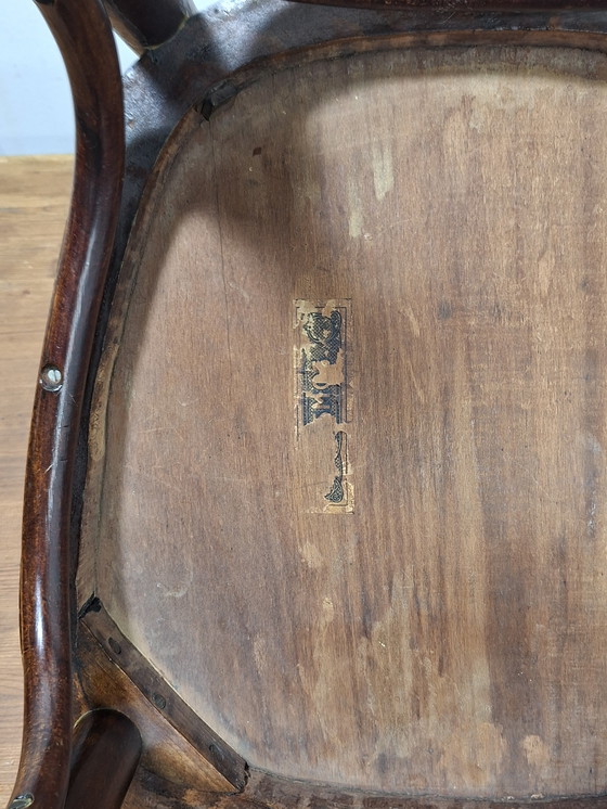 Image 1 of Set di 2 sedie da bistrot antiche Cosmos Thonet