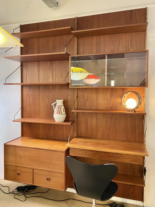 Bibliothèque Modulable de Rud Thygersen & Johnny Sorensen Danemark 1965