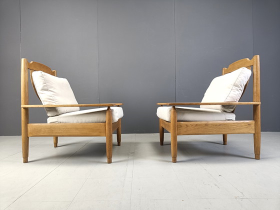 Image 1 of Paire de fauteuils scandinaves en teck, années 1960