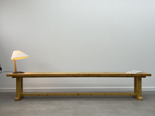 Esclusiva panca vintage in pino – 250 cm, design minimalista