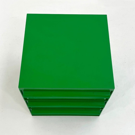 Grüne Kommode mit 3 Schubladen Modell 4601 von Simon Fussell für Kartell, 1970er Jahre – Kommoden, Plastic (photo 3 of 8)