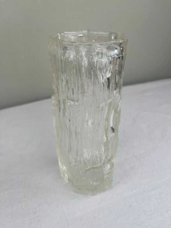 Vase cascade en verre – Crystal, Glass, Mid Century Modern (photo 6 of 8)