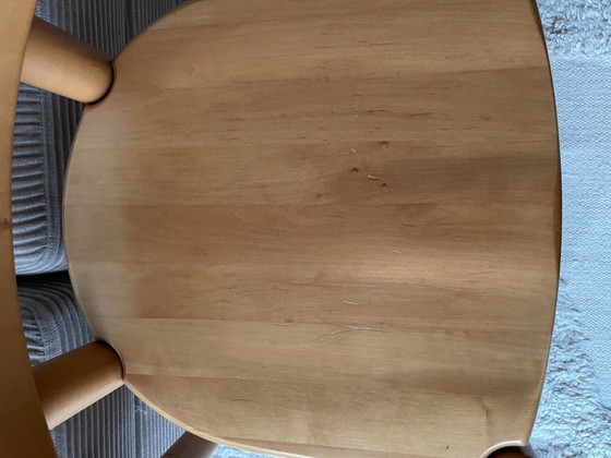 Image 1 of Set di 2 sedie da pranzo Rainer Daumiller in betulla massello - anni '70