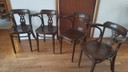 4x Thonet, variante n. 24, '70, prodotto in Romania