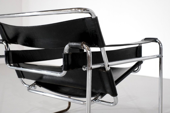 Image 1 of “B3 Wassily” armchair by Marcel Breuer for Gavina, Italy, 1925.
